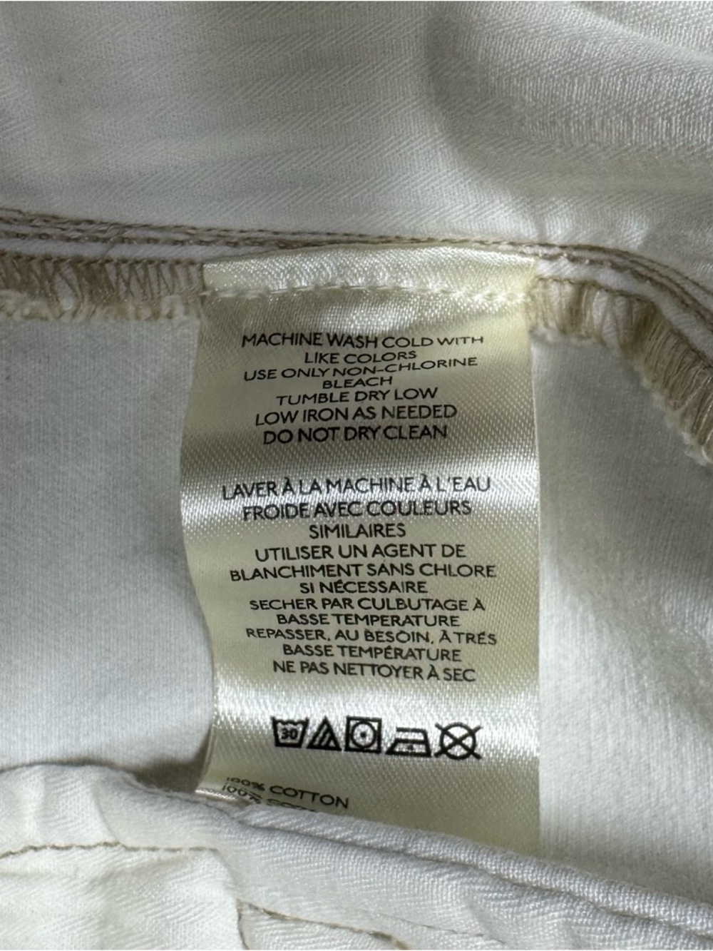 NWT New $98 Free People Sadie A-Line Long Shorts In Clean Ivory Size 4 - Picture 9 of 10